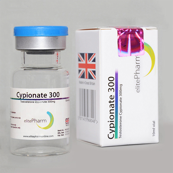 Cypionate/Elite Pharma<BR>300mg/ml in 10ml vial